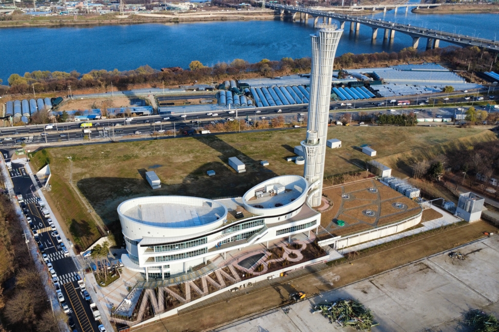 강동구 자원순환센터 건축공사 중 건축공사 