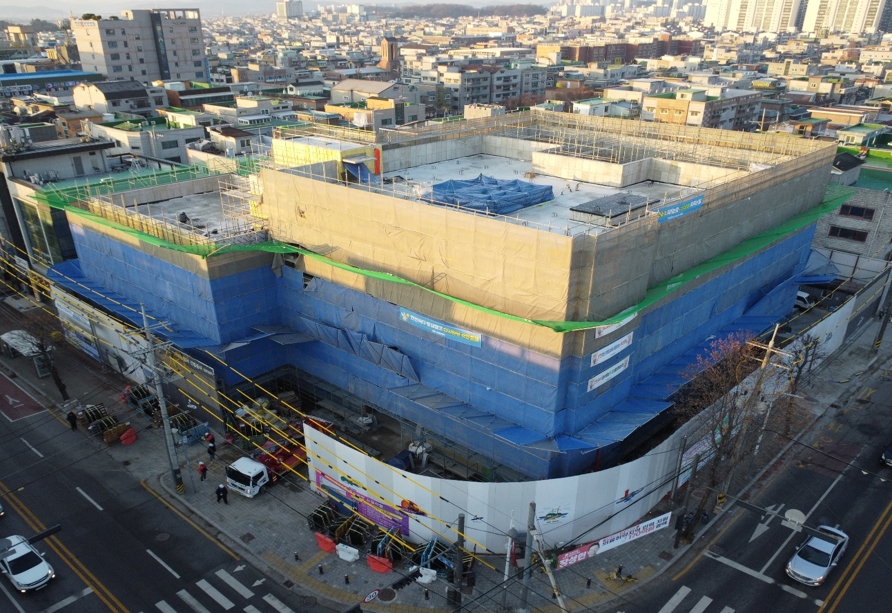 안산본오2동 공공복합청사 건립공사 1공구